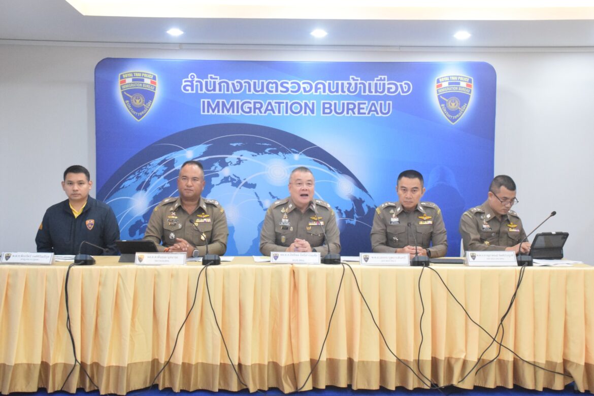 สตม.แถลงผลจับกุมขบวนการขนแรงงานชาวต่างด้าวผิดกฏหมาย 3 คดี