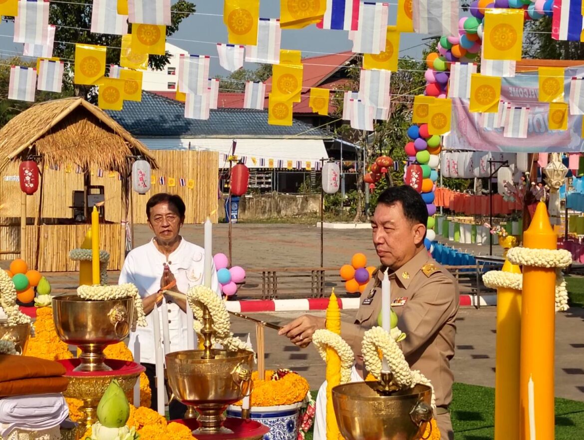 คณะศิษยานุศิษย์วัดไตรภูมิ จัดพิธีบวงสรวง พระพุทธมหาธรรมราชา องค์จริง พระคู่บ้านคู่เมืองเพชรบูรณ์ เพื่อความเป็นสิริมงคล