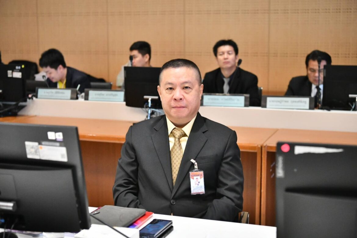 พล.ต.ท.อัคราเดช พิมลศรี ผู้ช่วย ผบ.ตร.(ปป 2)(สส 2) / ที่ปรึกษาประจำคณะกรรมาธิการติดตามการบริหารงบประมาณวุฒิสภา ร่วมประชุมคณะกรรมาธิการติดตามการบริหารงบประมาณ วุฒิสภา ครั้งที่ 12/2568