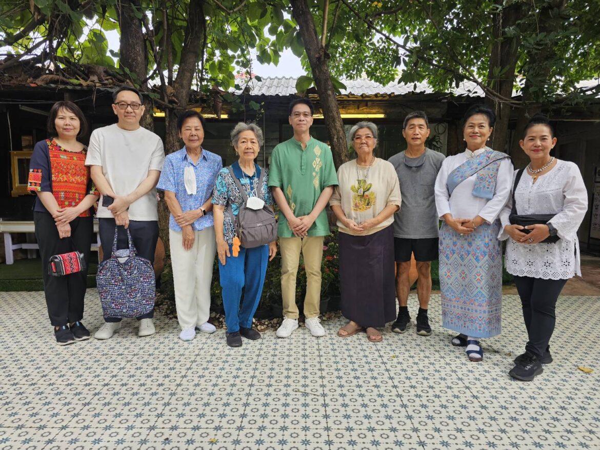 อาจารย์ ผเดิม ยี่สมบุญ เดินทางสนทนาธรรม “ตอบปัญหาธรรมะ แก้ไขปัญหาชีวิต” ณ ครัวสมเด็จเจ้าพระยา คลองสาน