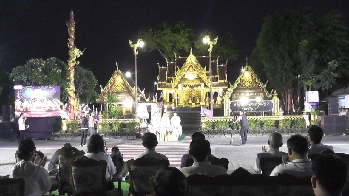 ศาลหลักเมืองเพชรบูรณ์ ปรับปรุงระบบไฟฟ้า เสริมเสน่ห์แหล่งท่องเที่ยววัฒนธรรม