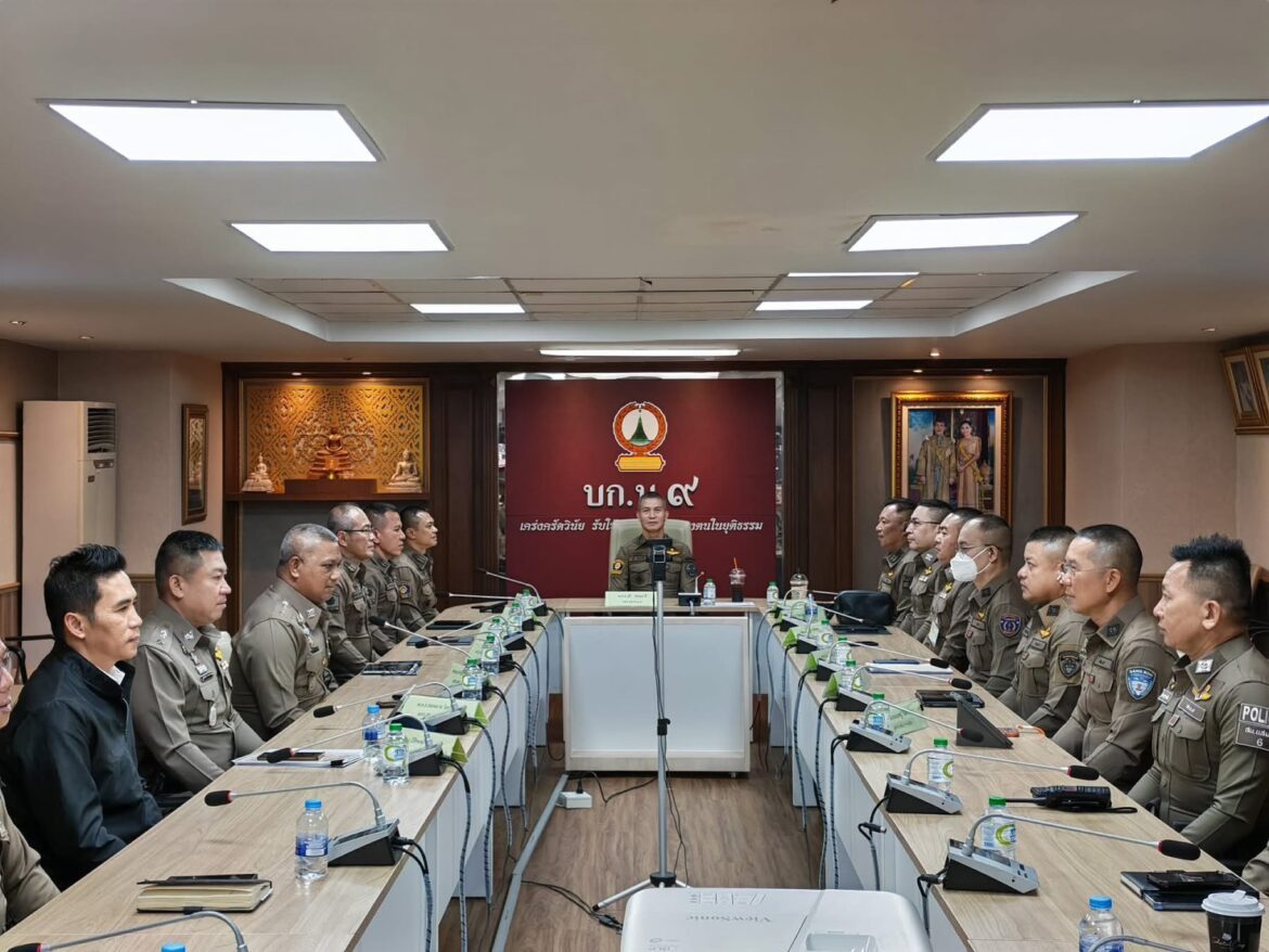 พ.ต.อ.สุธี พรมมาลี รอง ผบก.น.9 ออกตรวจราชการในพื้นที่ ระหว่างวันที่ 7 – 15 เมษายน พ ศ.2569