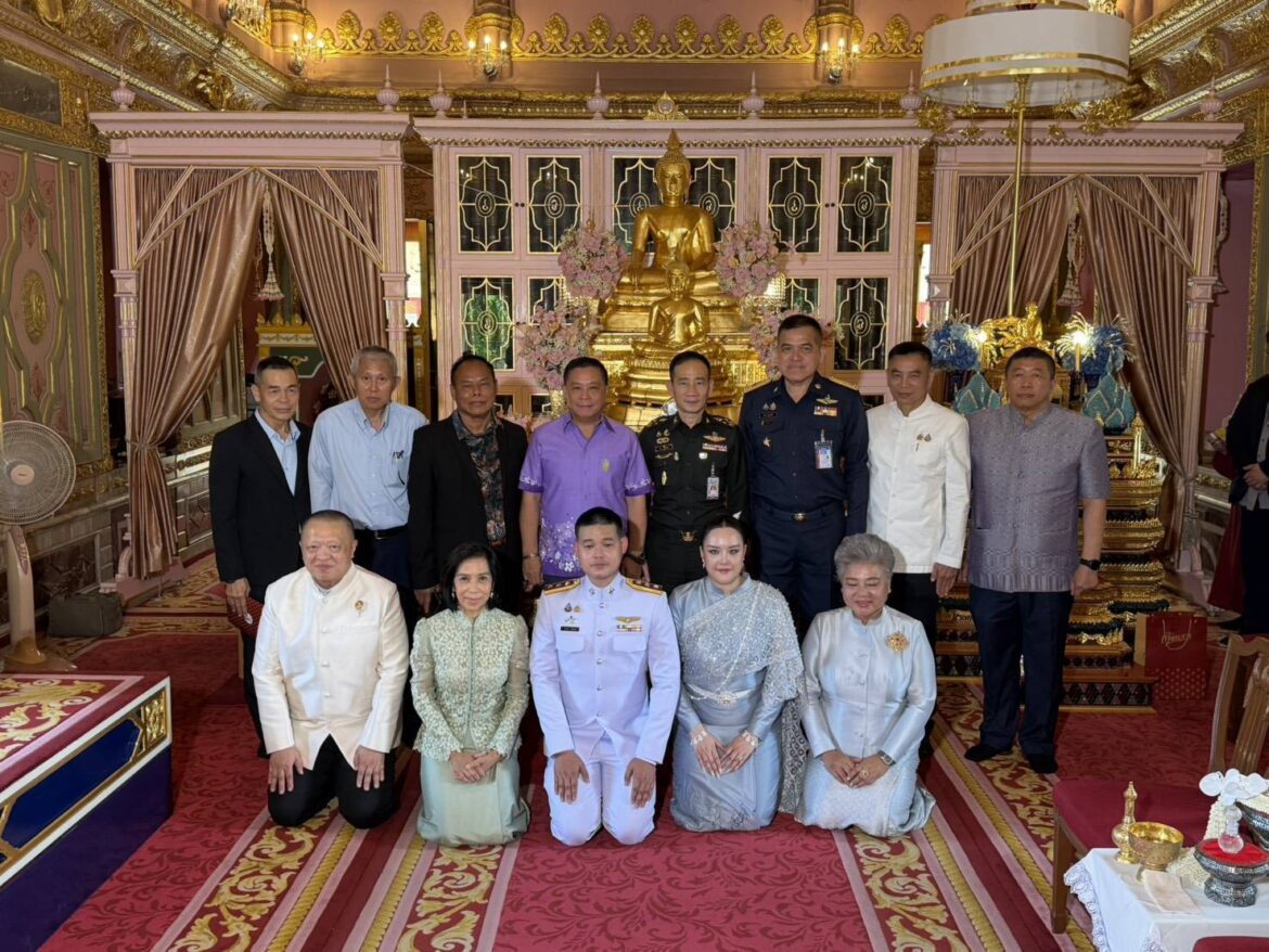 “บิ๊กอ้อ” ที่ปรึกษา ผบ.ตร.เดินทางเข้าร่วมแสดงความยินดี ในพิธีมงคลสมรสของบุตรชาย “พล.ต.ท.สมพร” เพื่อนร่วมรุ่น นรต.41